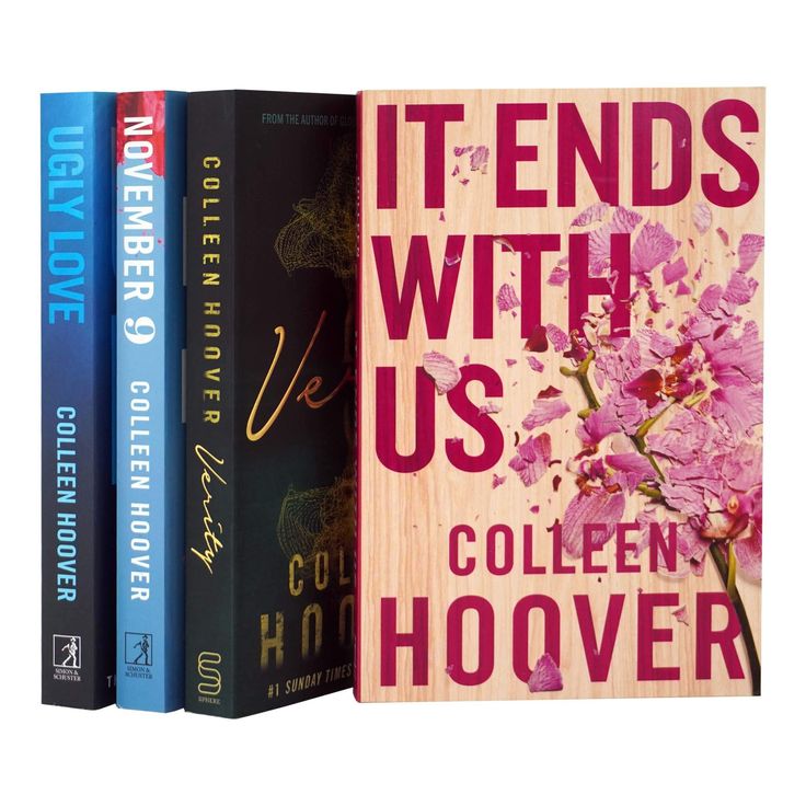 It Ends with Us & It Starts with Us By Colleen Hoover (2 Book Set)