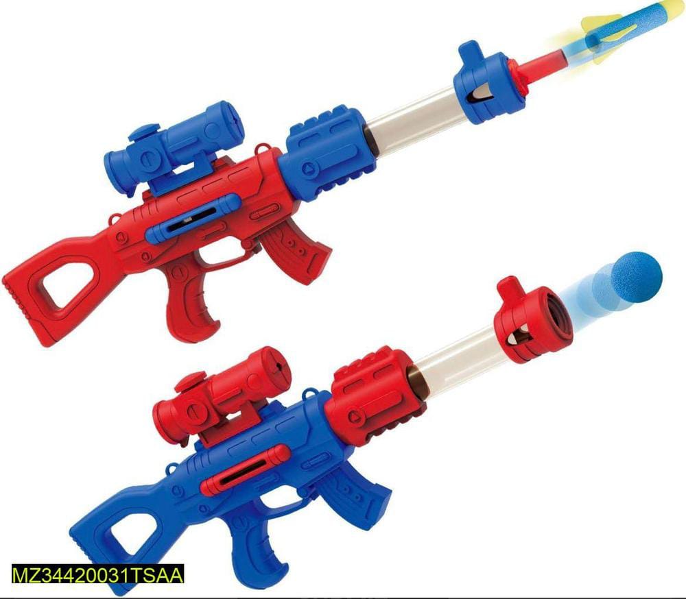 Bubble and Soft bullet Shooter Rifle Toy Gun