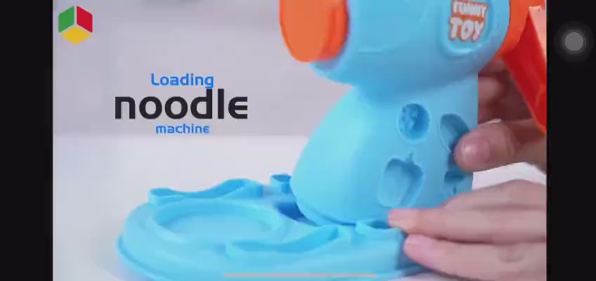 Play Dough Clay Noodles Machine Toy